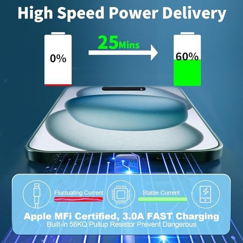 Upgrade Your Apple Watch Charging Experience with the 20 W Magnetic USB-C Fast Charger – 6 ft Cable for Seamless Compatibility with Series 1-9 and SE Models – Effortless Magnetic Alignment and Premium Durability for Everyday Convenience