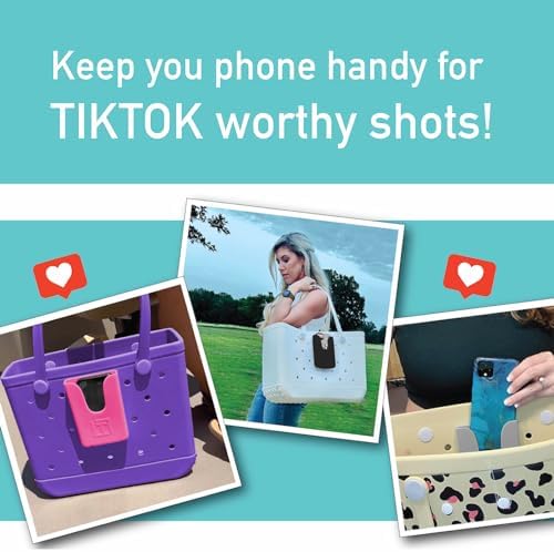 Teal Bogg Bag Phone Holder – Ultimate Smartphone Accessory for Beach & Adventure, Quick-Access Design, Durable Weather-Resistant Silicone, Perfect Compatibility with Most Phone Models, Effortless Convenience and Style