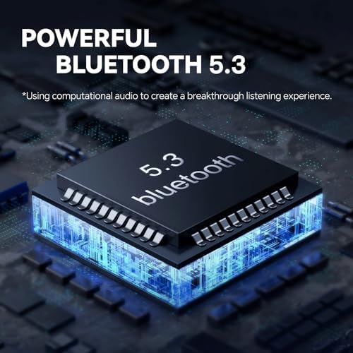 Unleash Your Sound Experience: H2 Over-Ear Wireless Headphones with Unmatched 50-Hour Battery Life, State-of-the-Art Bluetooth 5.3 Connectivity, and Travel-Friendly Foldable Design – Immerse in Rich Deep Bass and Enjoy Crystal-Clear Calls with Built-In Microphone for Effortless Style and Comfort