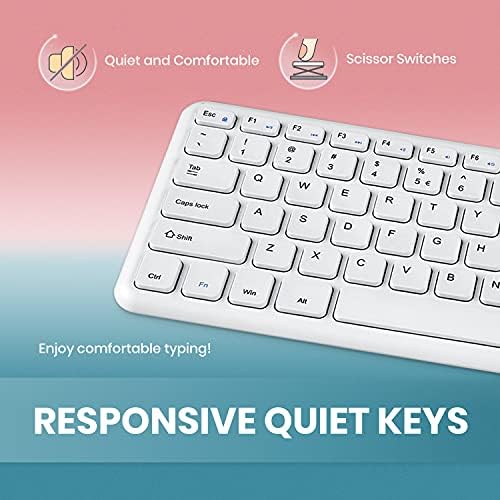 Elevate Your Typing Experience with the Perixx PERIBOARD-213 U Wired Silent USB Scissor Keyboard – Compact Design with Number Pad for Effortless Productivity, Ideal for Home and Office Use, Enhanced Compatibility, and Sleek Aesthetic – Perfect for Quiet Workspaces and Data Entry – Black US English Layout
