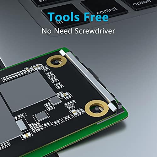 Transform Your m SATA SSD into a High-Speed Portable Storage Solution with USB 3.0 Enclosure – Tool-Free, Compact Design for 30 x30 mm & 50 x30 mm Drives, Effortless Data Transfer and Enhanced Compatibility for Professionals and Everyday Users