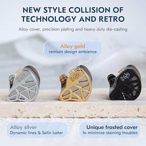 CCZ Nocturne Hybrid Driver IEM Earbuds – Superior Bass-Enhanced Wired Monitors for Immersive Gaming & Studio Excellence with Integrated Mic – Ergonomically Engineered for Musicians & Gamers – Unmatched Audio Precision & Comfort. Experience a revolutionary soundscape with our innovative hybrid driver technology featuring 1 Dynamic and 1 Balanced Armature Driver, delivering an extraordinary audio experience that combines lush bass and crystal-clear highs. Designed for prolonged wear, these earbuds ensure comfort during lengthy sessions, making them ideal for both professional studio work and intense gaming marathons. The built-in microphone facilitates seamless communication, enhancing your gaming and recording capabilities. Compatible with a wide range of devices, the CCZ Nocturne earbuds redefine auditory engagement, ensuring each note resonates with clarity and depth. Crafted from durable materials for longevity, these earbuds promise to elevate your listening experience while enduring the rigors of daily use. Discover the ultimate combination of quality and comfort with CCZ Nocturne, where every beat is a masterpiece.