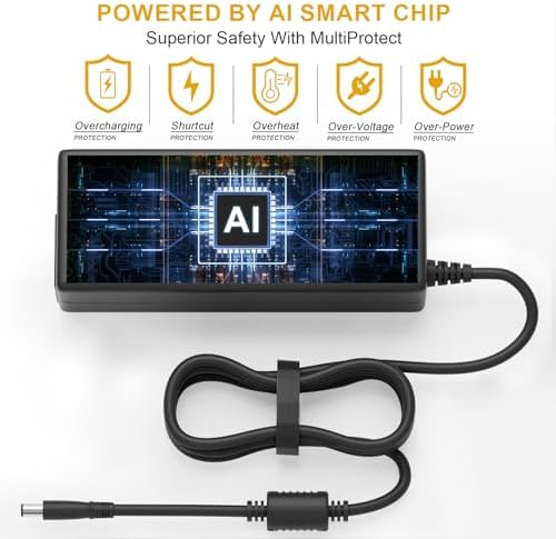 Ultimate Ears Hyperboom 19 V AC Power Adapter – Reliable Charger for Uninterrupted Bluetooth Sound – Lightweight, Durable Power Supply for Enhanced Audio Experience – Compatible with Models S00175, 884-001085, 984-001591, 984-001689 – Perfect for Parties, Picnics, and Home Use