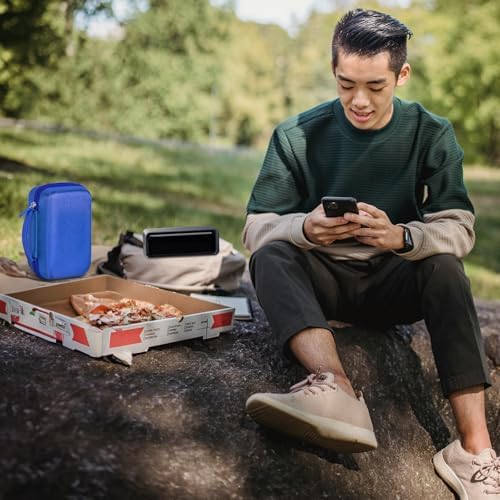 Premium Storage Case for Anker Prime Power Bank 27,650 m Ah – Compact, Shockproof Travel Holder for 250 W Charging Station, USB C Cables & Accessories – Enhanced Protection with Removable Partition & Zippered Mesh Pockets – Ideal for Outdoor Adventures & Everyday Use – Perfect Gift for Tech Enthusiasts