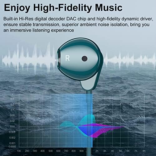 USB C Earbuds for i Phone 16 Pro Max & Android Devices – Premium Hi-Fi Stereo Noise-Canceling Headphones with Built-in Mic for Samsung Galaxy & Google Pixel – Ultimate Comfort & Connectivity for Audiophiles & Casual Listeners