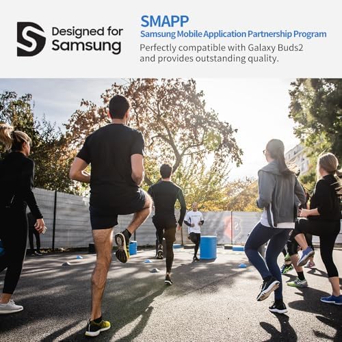 Superior Multi-Flange Eartips for Galaxy Buds2 & Galaxy Buds FE – Ultimate Comfort & Noise Isolation for Active Lifestyles – Sleek Black Design for Enhanced Audio Performance – Hassle-Free Installation & Maintenance