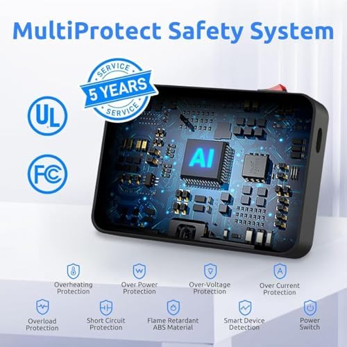 Versatile 4-Port USB Charging Station for Multiple Devices – Compact and Stylish Organizer Dock in Vibrant Purple, Ideal for Cell Phones, i Pads, and Kindle Tablets with Smart Charging Technology for Fast and Safe Power Delivery