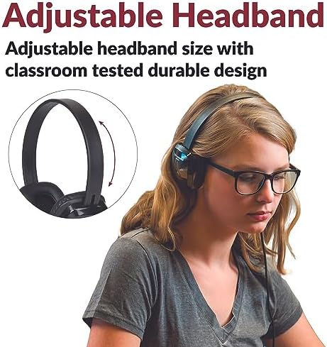 Transform Your Listening with Cyber Acoustics ACM-6005 C USB Over-Ear Headphones – Perfect for Home, Office, and Classroom Use – Enjoy Effortless Plug-and-Play Setup, Ultimate Comfort, and Noise-Canceling Clarity for Enhanced Communication and Focused Audio Experiences