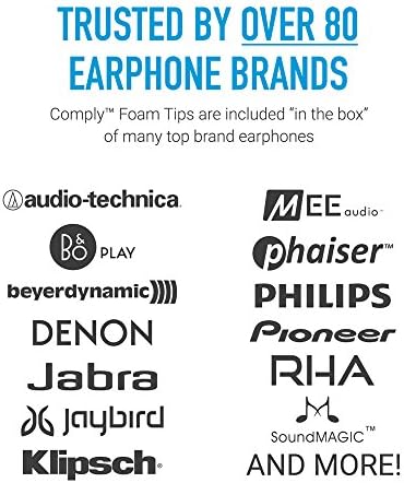 Elevate Your Listening Experience with Comply Memory Foam Earbud Tips for Google Pixel Buds & A-Series | Ultimate Comfort & Secure Fit | Enhanced Noise Isolation in Black – Medium (3 Pairs) for Optimal Audio Clarity and Convenience