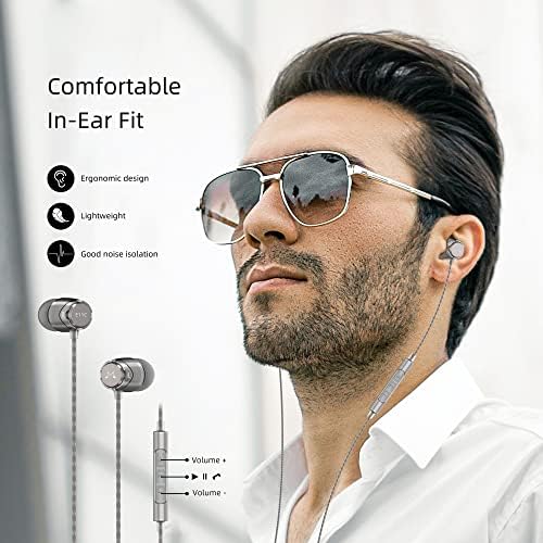 Elevate Your Audio Experience with Sound MAGIC E11 Wired Earbuds – Hi-Fi Stereo Earphones with Powerful Bass, Noise-Isolating Design, Tangle-Free Cord, and Enhanced Device Compatibility for Uninterrupted Listening Pleasure in Sleek Black Finish