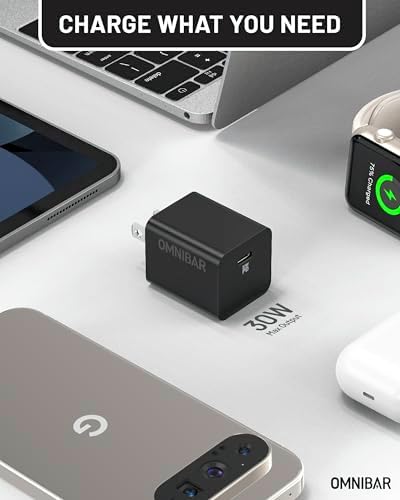 35 W Dual-Port USB C Charger Block – Ga N Fast Wall Adapter with Foldable Plug | PD 3.0 & PPS for i Phone 16/15/14/13, Galaxy S24/S23, Pixel 8/7, Mac Book Air & More – Ultimate Compact Power Solution for Home & Travel