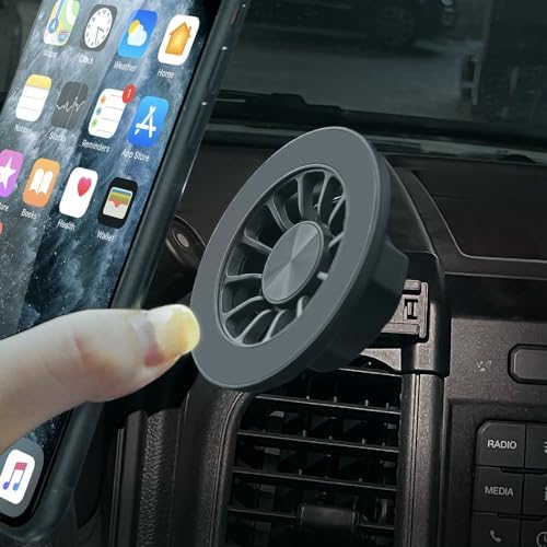 Ford F-150 2015-2020 Magnetic Phone Holder – BEERTE 360° Adjustable Car Mount for 4-7″ Smartphones – Secure Navigation Accessory for Enhanced Driving Safety and Convenience