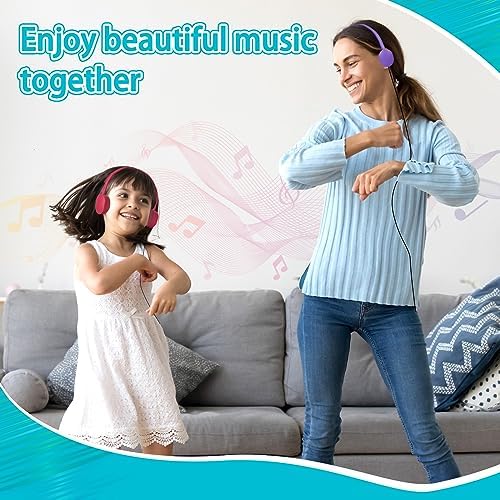 Bulk 18-Pack Kids Over-Ear Headphones – Durable Wired Classroom Headphones for Enhanced Learning & Engagement – Colorful, Comfortable Design with 3.5 mm Compatibility for Boys and Girls – Perfect for Schools, Libraries, and Group Activities