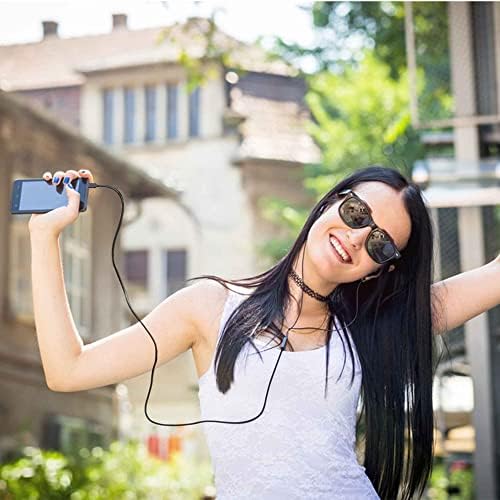 Urban X Durable Corded Stereo Earbuds for Lenovo Think Pad – Superior Sound with Built-in Microphone and Easy Volume Control, Tangle-Free Braided Cable, Perfect for Work and Play