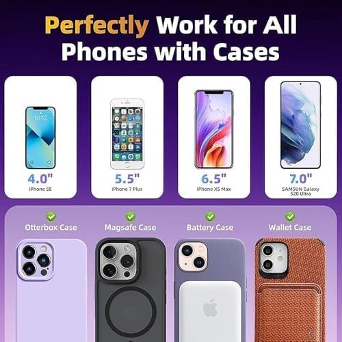 Enhanced Ford Bronco 2021-2025 Car Phone Holder – 360-Degree Adjustable Mount for 4-7 Inch Smartphones | Secure Hands-Free Navigation & Communication | Effortless Installation & Robust Durability for Optimal Road Safety