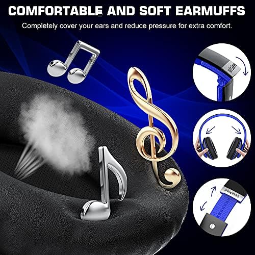 Ultimate Hi-Fi Over-Ear Wireless Bluetooth Headphones – Stylish Black & Gold Design with Built-In Microphone, FM Radio, and Foldable Portability for Superior Comfort and Enhanced Sound Experience