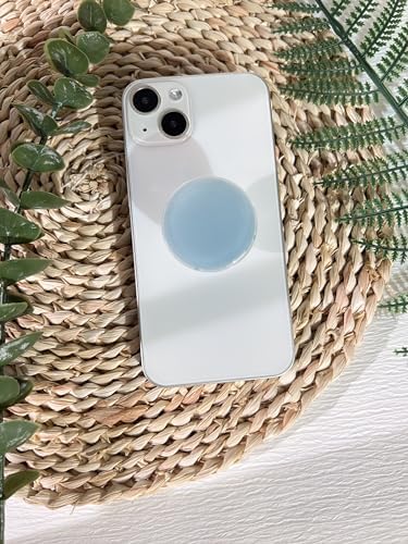 Stylish Handmade Resin Phone Grip Stand – Collapsible Cell Phone Holder for Enhanced Usability and Comfort – Chic Transparent Base for Smartphones & Kindles – Cute, Portable Accessory Ideal for On-the-Go Hands-Free Viewing