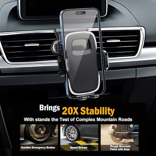 ELOHEI Custom Phone Mount for Volkswagen Golf 8 MK8 R GTI (2020-2024) – Ultimate Car Phone Holder for Enhanced Driving Experience, Quick-Release Design, 360-Degree Rotation, and Exceptional Compatibility with All Smartphone Sizes – Essential VW Golf Accessory for Navigation and Hands-Free Use