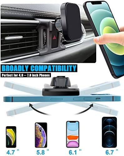 Magnetic Car Phone Holder for Mazda CX5 (2017-2024) – Ultimate Magsafe Compatible Mount for i Phone 15, 14, 13, 12 Series & All Phones – Optimal Viewing & Enhanced Stability for Safe Navigation