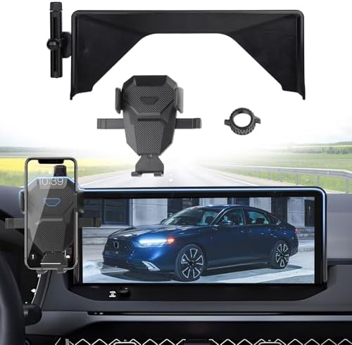 Premium Adjustable Car Phone Holder for Honda Accord 2023-2025 – Hands-Free GPS Mount for 12.3-Inch Screens – Ultra-Stable Universal Smartphone Stand for Seamless Navigation and Communication – Effortless Installation and Enhanced Compatibility
