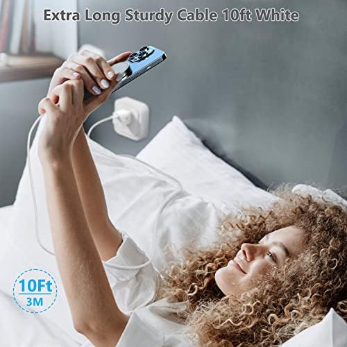 ZEROLEMON Magnetic Wireless Charging Pad with 10 ft Cable – Ultra-Fast Charger for i Phone 16 Pro Max, 15/14/13/12 Pro Max, Plus, Mini & Air Pods – Effortless Mag-Safe Alignment, Premium Design for Maximum Charging Efficiency and Style