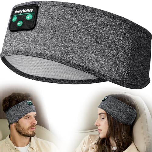 Perytong Wireless Bluetooth Sports Headband Headphones – Ultimate Comfort & Crystal-Clear Sound for Sleep, Yoga & Jogging – Perfect for Insomnia Relief, Meditation, and Easy Device Pairing