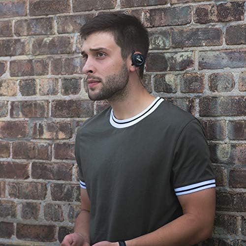 Koss BT221 i Wireless Bluetooth Ear Clips – Premium Sweat-Resistant Earbuds with In-Line Mic, Volume Control, and Touch Remote for Active Lifestyles – Unmatched Comfort and Superior Sound Quality in Sleek Black Finish