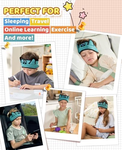 Ultimate Kids Bluetooth Headphones for Safe and Stylish Listening – Versatile Wired Playback Option with Volume Limiting Technology – Durable and Lightweight Design for Travel, School, and Home Use – Adjustable Headband for Customized Comfort – Compatible with Kindle, Tablets, and Cell Phones – Perfect for Boys and Girls
