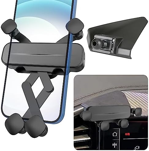 Ultimate Audi Q4 Etron 2022-2024 Car Phone Holder Mount – 360-Degree Rotating Smartphone Bracket for Enhanced Safety and Convenience in Sportback Interiors – Durable Gravity Design, Effortless Installation, and Universal Compatibility for All Mobile Devices