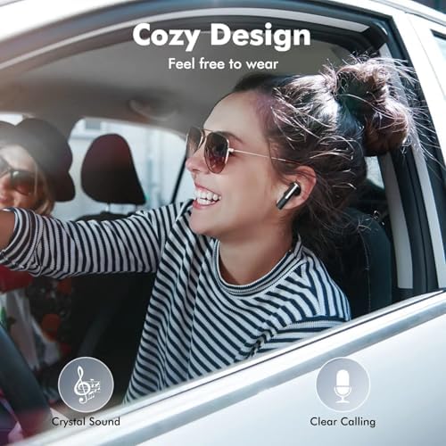 Unleash Premium Audio Freedom with BX35 Bluetooth Earbuds – Exceptional Hi-Fi Sound, Extended 60-Hour Battery Life, and IPX7 Waterproof Design – Effortless Compatibility with Apple & Android Devices for Ultimate Listening Enjoyment and Clarity