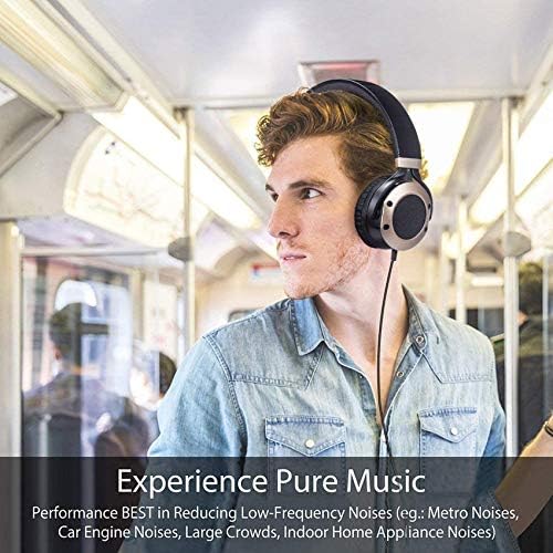 Discover the Ultimate Travel Companion: MONODEAL Lightweight Over-Ear Active Noise Cancelling Headphones with Hi-Fi Deep Bass – Foldable Design, Integrated Microphone, and Airplane Adapter for Unmatched Sound Quality and Comfort on the Go!