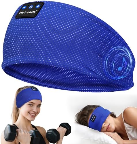 Revolutionary Bluetooth 5.4 Sleep Headphones Headband – Ultra-Thin Wireless Earphones for Uninterrupted Comfort During Sleep, Yoga, Running, and Jogging – Ideal Gift for Active Lifestyles and Relaxation Seekers