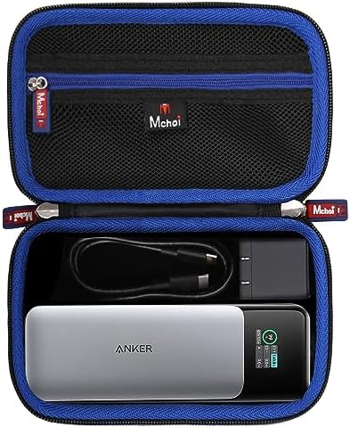 Ultimate Mchoi Shockproof Hard Storage Case for Anker 737 Power Bank & 715 Charger Combo – Durable Protection for 24,000 m Ah Power Core & Nano II 65 W Accessories – Lightweight Travel Case with Organized Storage & Water-Resistant Design for On-the-Go Tech Safety