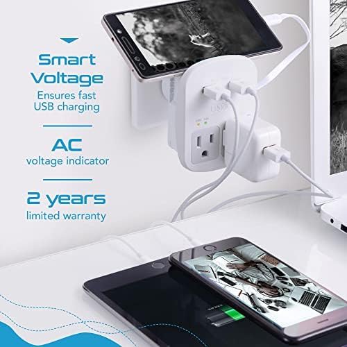 Compact Dual USB Travel Adapter for Effortless Charging in Australia, New Zealand, and China – Essential Type I Plug for Phones, Tablets, and Cameras – Quick Charge Capability with Universal Compatibility for Hassle-Free Global Adventures