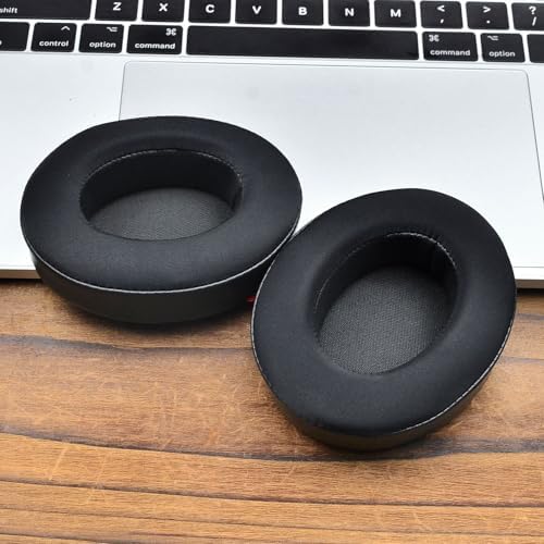 Elevate Your Beats Studio Pro Wireless Headphones with Premium Cooling Gel Replacement Earpads – Soft Protein Leather & Adaptive High-Density Memory Foam for Unmatched Comfort and Sound Isolation – Innovative Design in Sleek Black for Extended Wear Performance