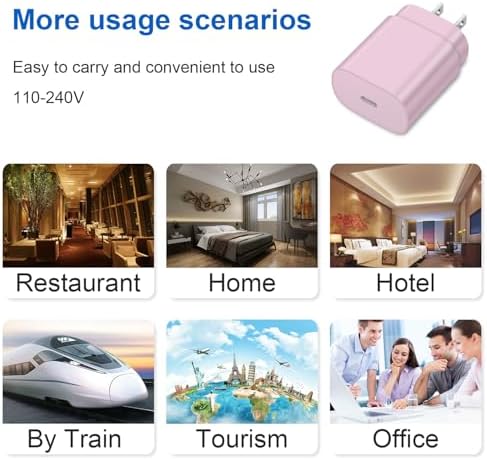 Experience lightning-fast charging with the 25 W Type C Charger for Samsung, featuring a 6 Ft Type C to C cable. This compact USB C Charger Block is meticulously engineered for optimal power delivery, ensuring your Galaxy S25 Ultra, S25, S24, S23, and Note 20 are charged efficiently without delay. Designed for modern lifestyles, its sleek black finish seamlessly integrates with your devices while the lightweight construction makes it ideal for travel. Enjoy peace of mind with advanced safety features that protect against overheating and overcharging. Elevate your charging routine and keep your devices ready for action with this essential accessory, perfect for home, office, or on-the-go use.