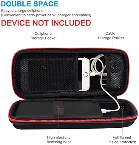 Ultimate Medium Power Bank Hard Travel Case for RAV Power, Anker, INIU, and Miady Models – Durable EVA Storage Solution with Enhanced Protection and Accessibility for Portable Chargers on the Go