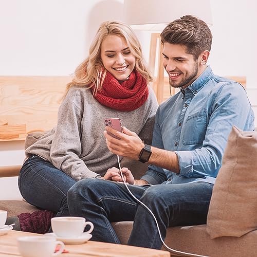 10 ft Apple MFi Certified Lightning to USB Cable – 2 Pack Long Durable i Phone Charger for Fast Charging – Compatible with i Phone 14/13/12/11/Pro/Max/X/XS/XR – Enhanced Flexibility and Performance for Home or Travel