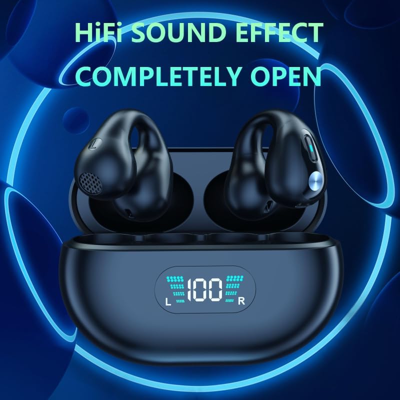 Advanced Wireless Bluetooth Earbuds with Customizable Sound Profile – 20 Hours of Playtime, Superior Noise Cancellation, and Ergonomic Design for Ultimate Comfort – Compatible with i Phone and Samsung – Sleek White Finish with LED Battery Indicator for Modern Audiophiles
