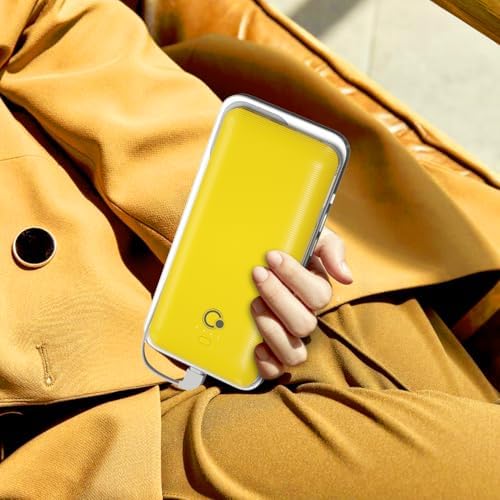 Ultimate Q 10000 m Ah Slim Power Bank with Built-in AC Plug – Ultra-Portable Charger for i Phone, Samsung, Android & Tablets – Four Output Ports for Simultaneous Charging, Includes Micro USB & USB-C Cables – Experience Enhanced Compatibility & Rapid Power on the Go