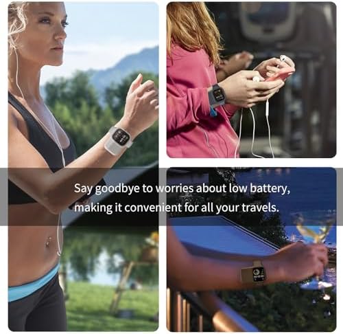 Portable Fast Charging Power Bank for Apple Watch – 1200 m Ah Ultra-Compact Charger Compatible with Series 10/9/8/7/6/5/4/SE – Essential Travel Accessory for Active Lifestyles and Busy Professionals