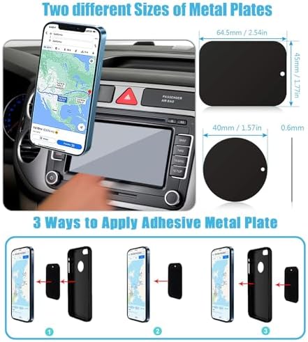 Experience Unmatched Convenience with the Premium Adjustable Car Phone Holder for Volkswagen Tiguan (2009-2017) – Hands-Free Magnetic Dash Mount for All Smartphones, Elevate Navigation and Connectivity Effortlessly
