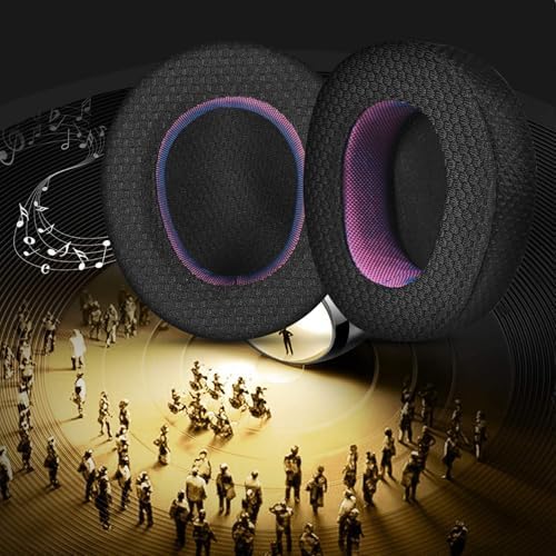 Upgrade Your Audio Experience with Premium Sheepskin Replacement Earpads for Steel Series Arctis Nova Pro (Wired) – Unmatched Comfort and Superior Sound Isolation for Gamers and Audiophiles – Effortless Installation with Enhanced Longevity