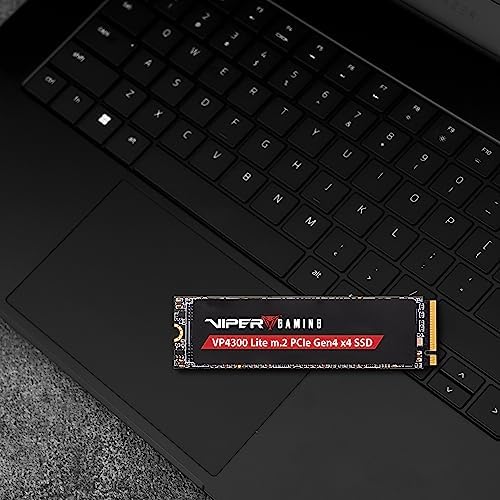Boost Your Gaming Performance with the Patriot Memory Viper VP4300 Lite 500 GB M.2 PCIe Gen4 x4 SSD – Ultimate PS5 Compatibility and Lightning-Fast Speeds for Unmatched Gameplay Experiences