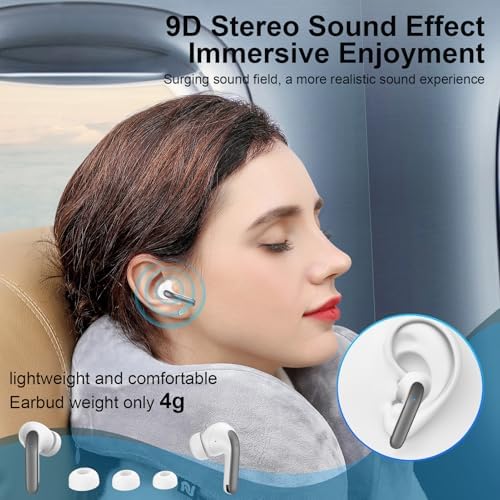 Premium Bluetooth 5.3 Sports Earbuds with IPX7 Waterproofing: Exceptional Noise Cancellation and 60 Hours Playtime – Ergonomic Fit for i Phone 15/16 & Samsung Galaxy S Series – Ultimate Sound Experience for Active Lifestyles and Outdoor Adventures