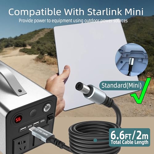 9.9 FT USB-C to DC 5521 Power Cable – High-Speed 20 V 5 A Charging Cord for PD Chargers & Power Banks, Ideal for Efficient Laptop & Device Powering, Durable & Versatile Accessory for Home, Office, and Travel Use