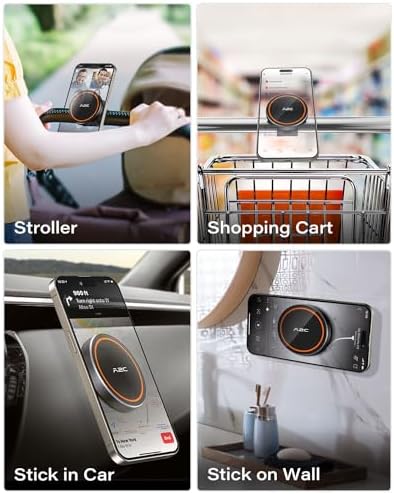 Ultimate Mag Safe A2 C Gym Fitness Phone Mount – Unmatched 17 N52 Magnet Technology for Secure Grip on Equipment and Strollers – Versatile Adjustable Silicone Strap for One-Handed Operation – Compatible with i Phone 12-16 Series and Non-Mag Safe Devices – Ideal for Treadmills, Peloton Bikes, and More – Effortless Detachable Design for Multi-Surface Use – Perfect for Home, Gym, and On-the-Go Convenience – Includes Metal Ring for Enhanced Compatibility – Premium Stability and Reliability for Active Lifestyles – Comprehensive User Manual and Dedicated Customer Support Included