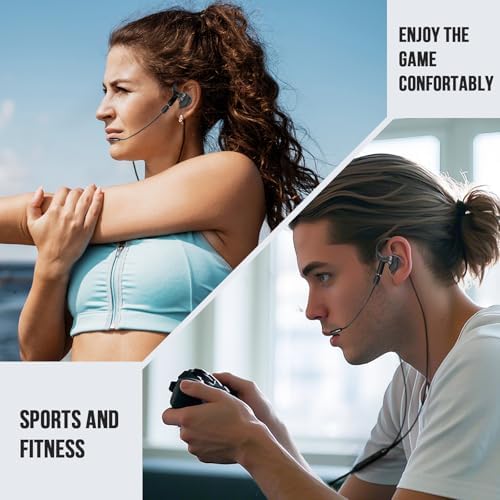 Elevate Your Gaming Experience with Game Buds Pro Wired Earbuds – Ergonomically Crafted for Mobile Gamers, Featuring Detachable Microphone, Advanced Noise-Cancellation, and Universal Compatibility for Seamless Play (Black)