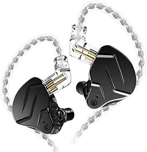 Elevate Your Listening Experience with erjigo KZ ZSN Pro Dynamic Hybrid Dual Driver In-Ear Earphones – Stylish Purple Design, Detachable Tangle-Free Cable, and Exceptional High-Resolution Audio for Musicians and Audiophiles