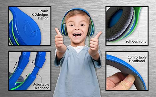 Vibrant Pink Over-Ear Headphones for Kids – Comfortable and Durable Wired Earphones with Safe Volume Control – Tangle-Free Design Ideal for Music, Movies, and Travel Adventures – Perfect Audio Companion for Young Listeners